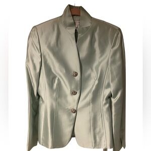 Sunny Choi Spearmint Jacket w/ Stand Up Collar NEW w/ Tags